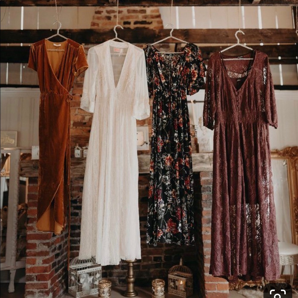 Velour/Velvet Midi dress